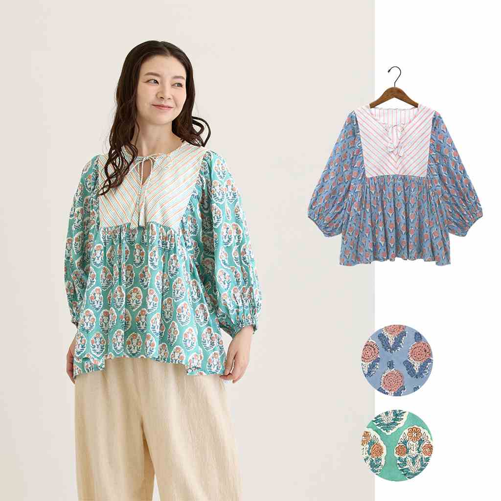 TMC 【Shanti Shanti】プルオーバー ベル　 31226-110-821/822　 レディースプルオーバー・トップス[春夏]2026SS　 【ポイント5倍】【5月末まで】