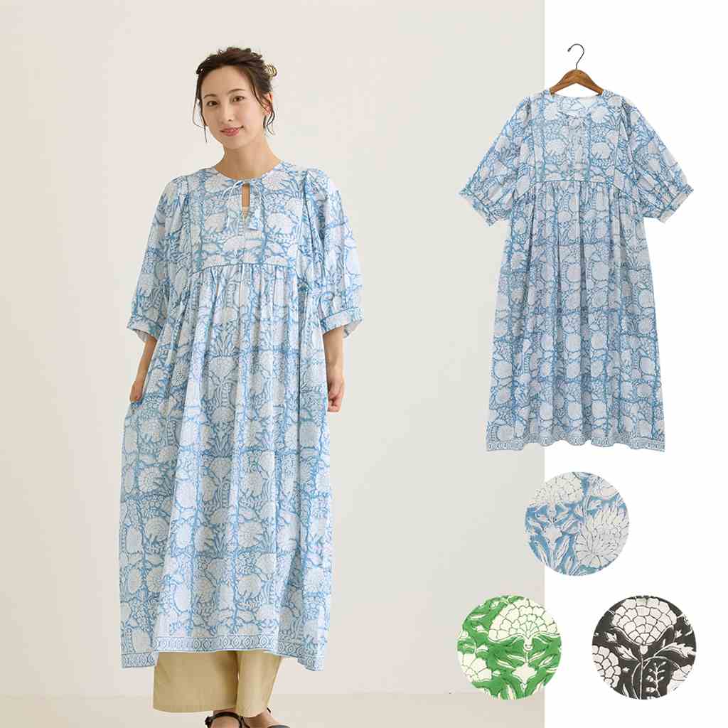 TMC 【Shanti Shanti】ワンピース リコ　 31226-164-081/082/083　 レディースワンピース[春夏]2026SS　 【ポイント5倍】【5月末まで】