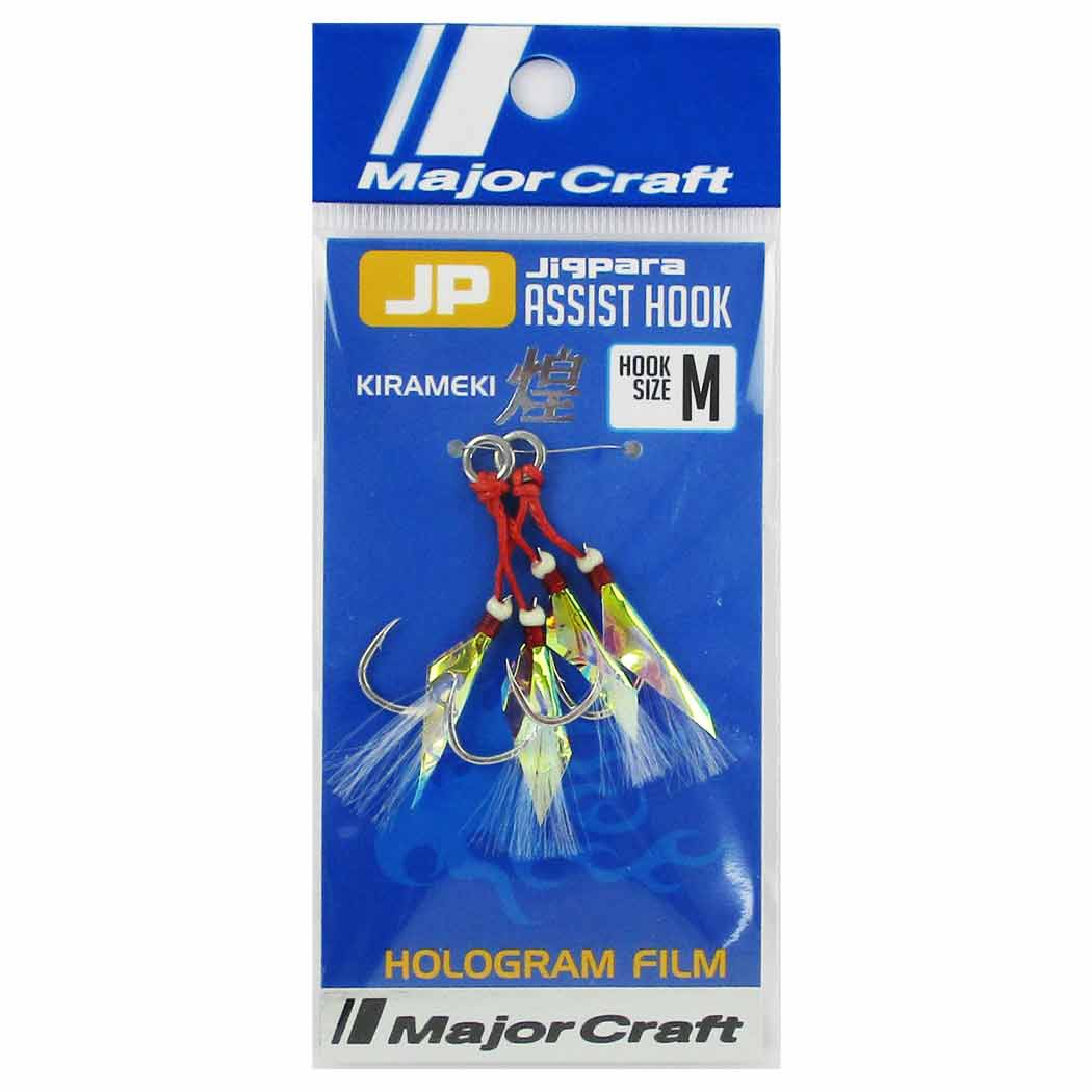 メジャークラフトMajor Craft　JIGPARA　アシストフック　ホロフィルム　Mサイズ　ジグメタル用画像