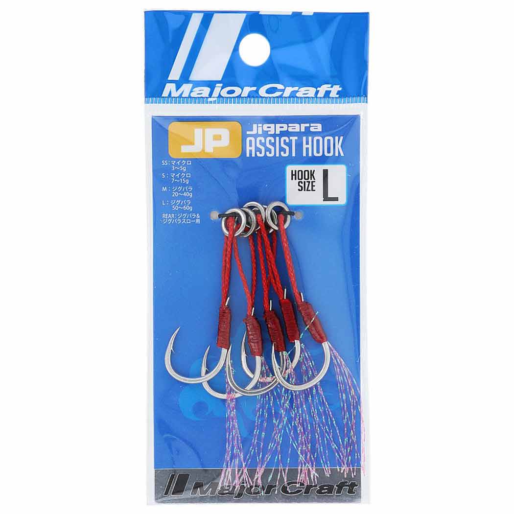 メジャークラフトMajor Craft　JIGPARA　アシストフック　Lサイズ　ジグメタル用画像
