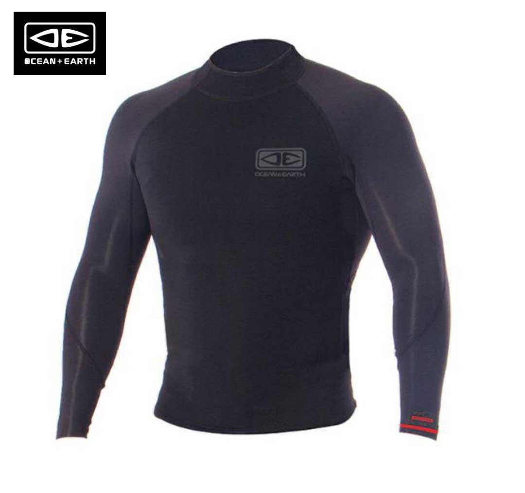 オーシャンアンドアース Long Supa Ocean Earth Flex メンズ長袖タッパー Supa ウエットスーツ Sleeve Long Ocean Earth ウエットスーツ ウエストコースト アウトドアshopベスト ロングスリーブベスト 長袖タッパー サーフィン