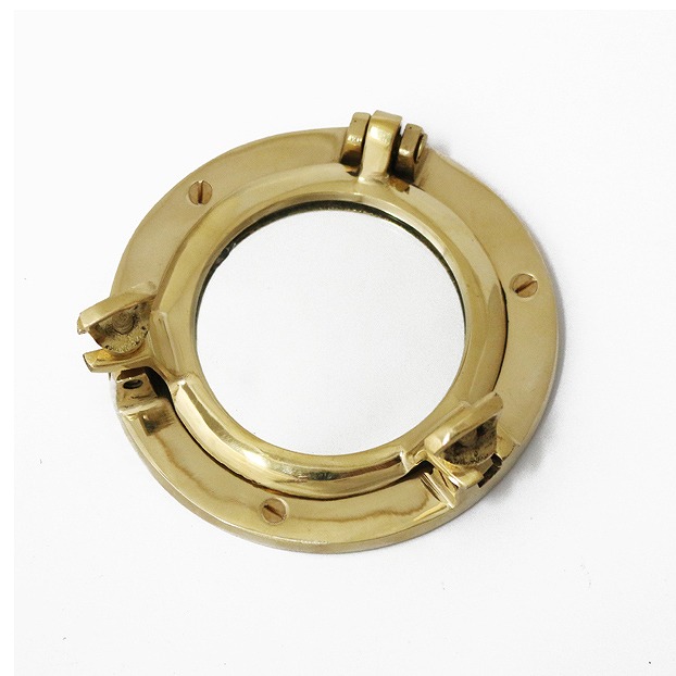 楽天市場】【送料無料】真鍮 ブラス ミラー マリン 船窓 アンティーク