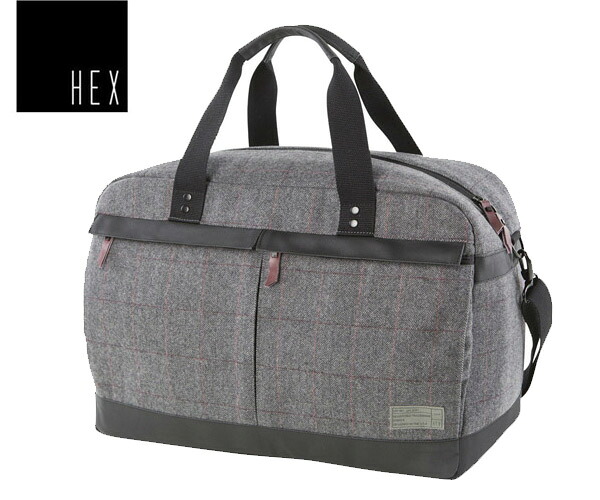 ヘックス HEX ASHFORD OVERNIGHT DUFFUL HX1825 カラー CHARCOAL 【 】 ダッフルバッグ モバイルバッグ PCケース
