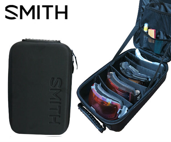 スミス SMITH GOGGLE CARRIER 大容量ゴーグルケース【 】最大5個入ります|ウエストコースト アウトドアShop