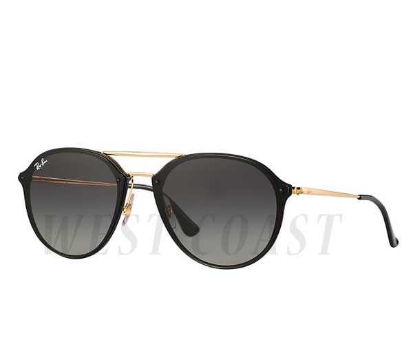 レイバン Ray-Ban BLAZE DOUBLE BRIDGE RB4292N-62-601/11 丸 サングラストレンドのフラットレンズを採用 【 】【 送料無料 ( 沖縄・離島を除く ) ｜ウエストコースト アウトドアShop