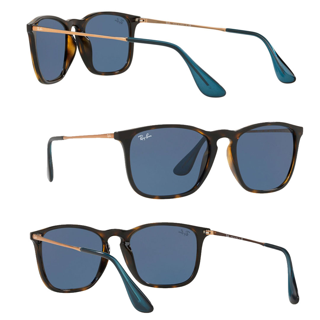 注目ブランド レイバン Ray Ban Chris クリス Rb4187f Dark Blue サイズ54 サングラス あす楽 沖縄除く 3月末まで 驚きの値段 Hughsroomlive Com