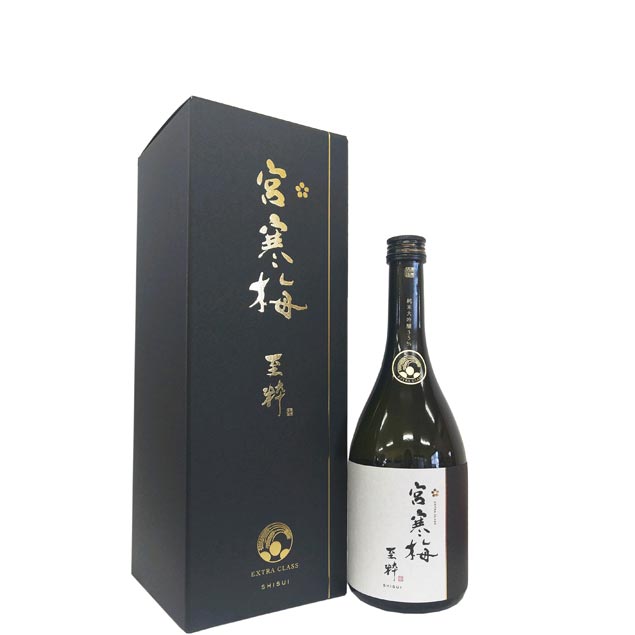 楽天市場】宮寒梅 EXTRA CLASS 純米大吟醸 吟髄 一割九分磨き [1800ml