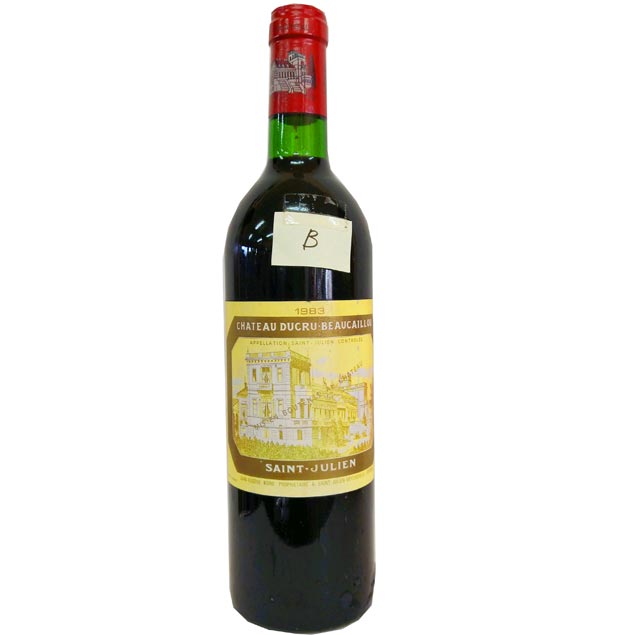 [1983] シャトー・デュクリュ・ボーカイユ 「B」　750ml　サン・ジュリアン [Ko-1]｜ｅ&minus;Ｗｉｎｅ