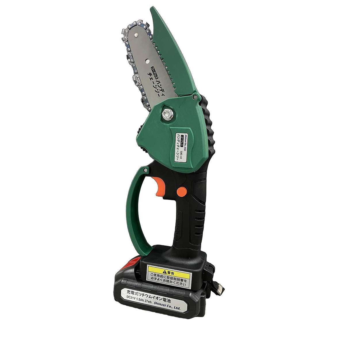 ちぇりぃぱぁてぃ 楽天市場】ウイザ WIZA 18V 充電式ハンディチェーンソー