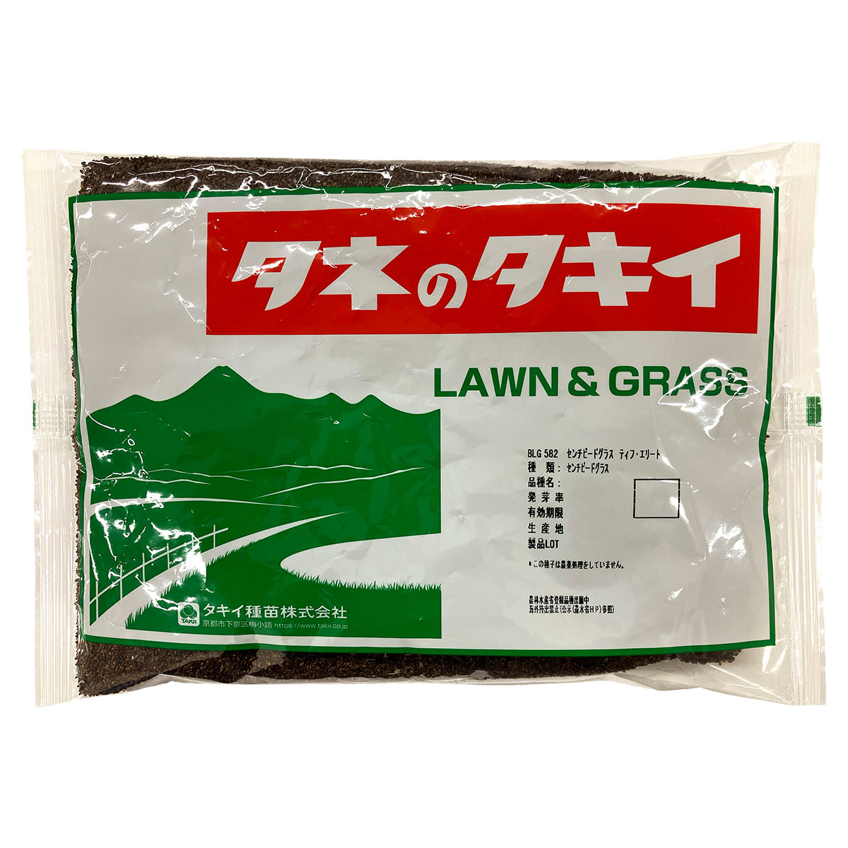 芝種 センチピードグラス ティフ・エリート 500g タキイ種苗 芝生 グランドカバー 雑草対策 緑化 ガーデニング 庭づくり ティフ・ブレア後継｜イーワイズ 15,015円