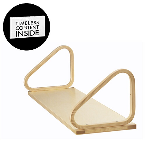 アルテック ウォールシェルフ 112 112B 壁付け棚（アルテック／Artek） フリーデザイン ｜ 北欧・ロング