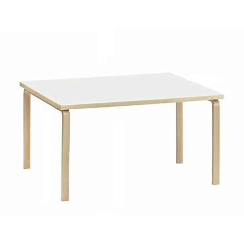 artek（アルテック）ダイニングテーブル 82B ホワイトラミネート【受注品・要組立】｜YAMAGIWA