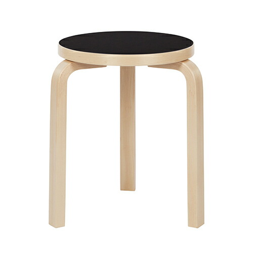 美品 artekハイスツール K65 Carry Away ラッカーブラック K65 HIGH CHAIR（K65ハイチェア） / Artek（アルテック