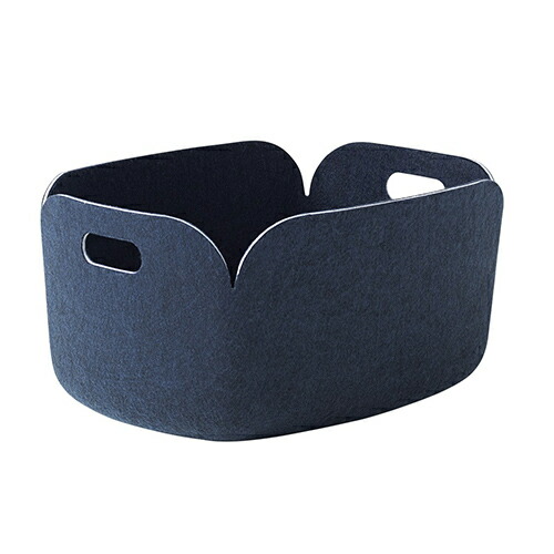 楽天市場】MUUTO（ムート）RESTORE BASKET ブラック : ヤマギワ