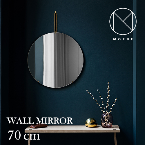 楽天市場】WALL MIRROR ウォールミラー 70cm MOEBE ムーベ