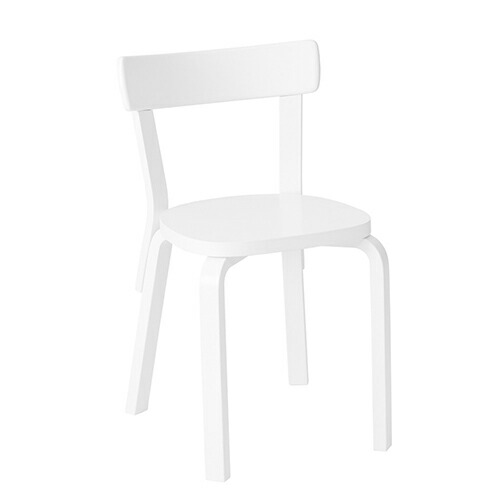 artek（アルテック）ダイニングチェア 69チェア ホワイト【受注品・要組立】｜YAMAGIWA