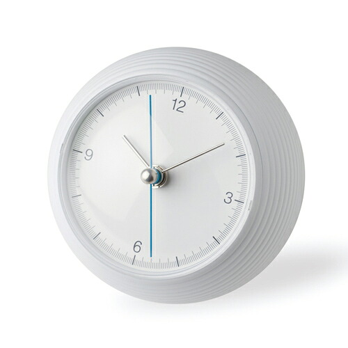 Lemnos（レムノス）置時計 earth clock（アース クロック） ホワイト