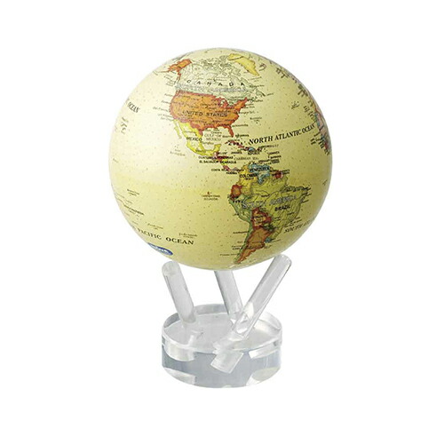 MOVA 地球儀 MOVA Globe(ムーバ・グローブ)Φ11cm アンティークベージュ|YAMAGIWA