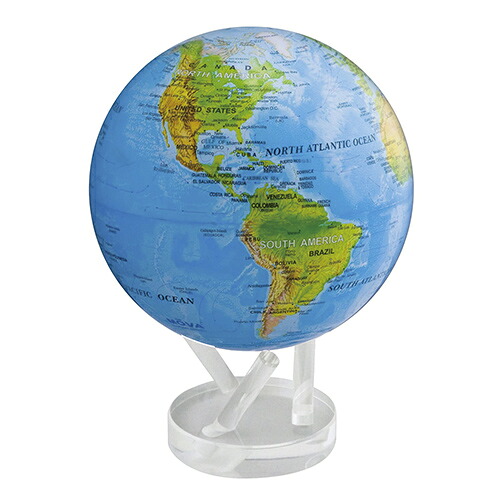 MOVA 地球儀 MOVA Globe（ムーバ・グローブ）Φ21.5cm ブルーレリーフ｜YAMAGIWA