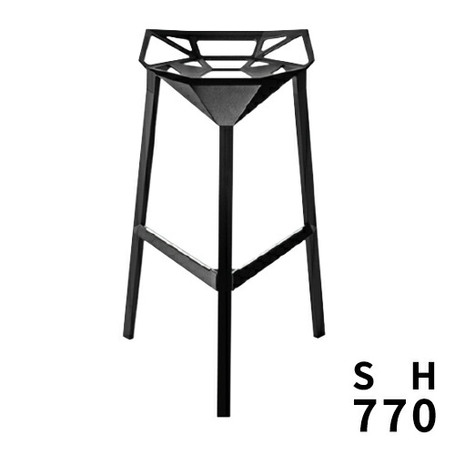 楽天市場】Magis（マジス）ハイスツール Steelwood Stool SH780mm