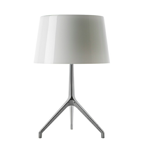FOSCARINI （フォスカリーニ）テーブル照明 LUMIERE XXL ホワイト / アルミ