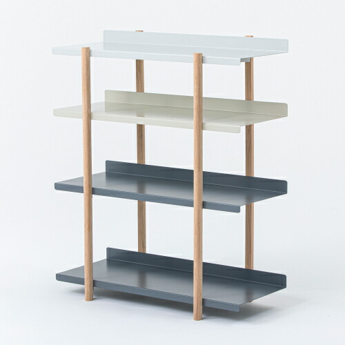 DUENDE(デュエンデ)収納棚 Marge shelf4段 LG / BE / DG / DG【要組立】