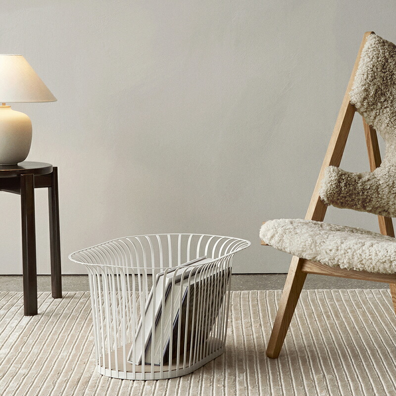 Audo  MENU リボンバスケット　 ホワイト Audo Copenhagen MENU リボンバスケット ホワイト 楽天市場