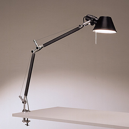 超美品の Artemide アルテミデ テーブル照明 Tolomeo Mini Clamp