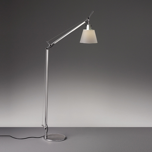 Artemide Tolomeo Reading Floor　ヤマギワ Tolomeo Reading Floor LED アルミ H Max1670mm - YAMAGIWA