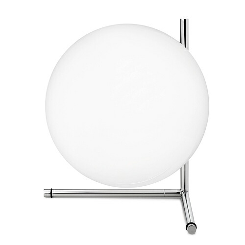 【国内在庫あり】FLOS（フロス）テーブル照明 IC LIGHTS T2 クローム（アイシーライツ）【専用ランプ（同梱）】｜YAMAGIWA