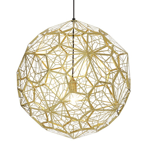 オープニング大放出セール 楽天市場 Tom Dixon トム ディクソン ペンダント照明 Etch Web Pendant エッチ ブラス ランプ別 ヤマギワ Yamagiwa 好評につき延長 Toscelikspecialsteel Com