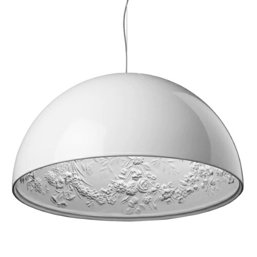 【国内在庫僅か】FLOS（フロス）ペンダント照明 SKYGARDEN 2 ホワイト 【要電気工事・ボルト吊施工（二箇所）】