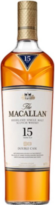 マッカラン　15年　ダブル　カスク【700ml/43%】　W　20251010　箱付き 16,041円