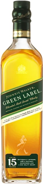 楽天市場】ジョニーウォーカーグリーンラベル（緑ラベル）15年 43度 箱