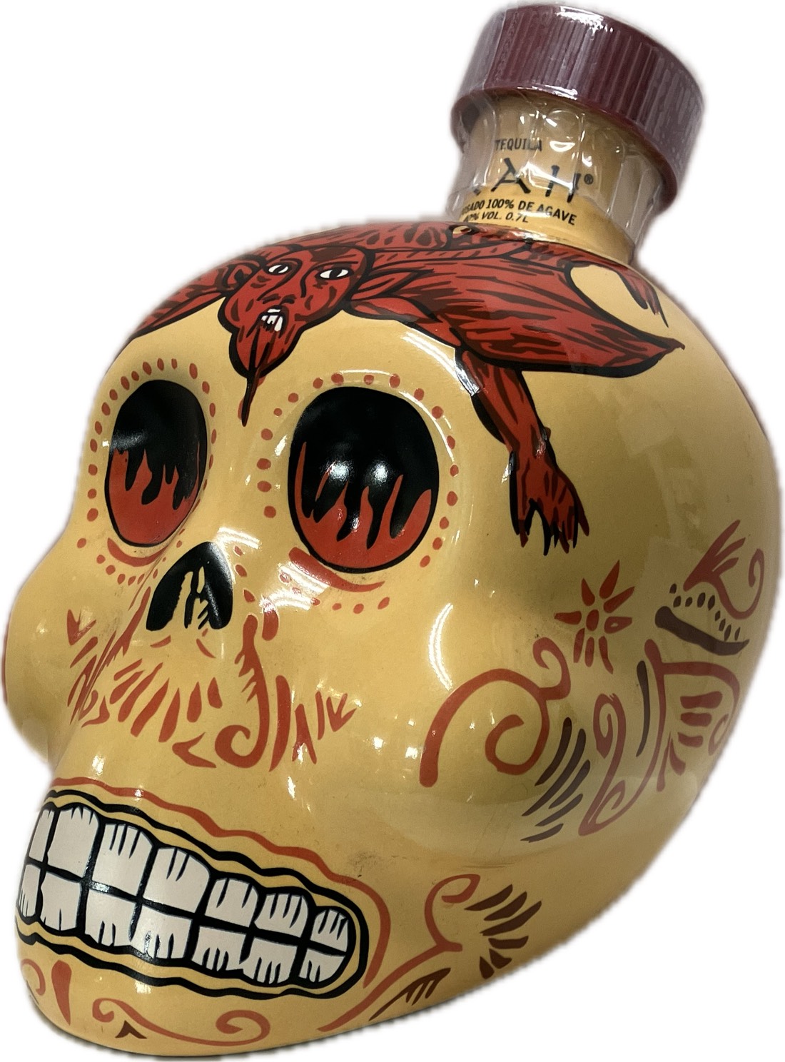 KAH Tequila スカルボトル 700ml 40% Amazon.co.jp: カー テキーラ