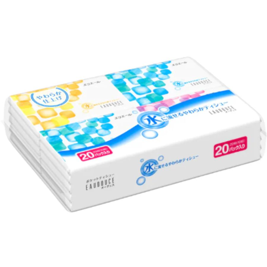 エリエール オーデュスポケット 10組&times;20個&times;60パック 大王製紙｜湯浅紙店