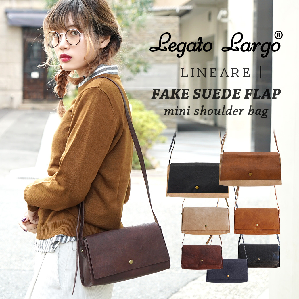 Legato Largoの人気のレディースクラッチバッグはLineareです