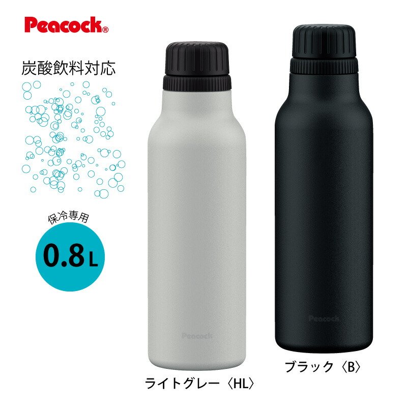 ウ*ー様 Peacock×読売ジャイアンツ　ステンレス製真2重炭酸飲料対応ボトル Peacock×読売ジャイアンツ ステンレス製真2重炭酸飲料対応ボトル