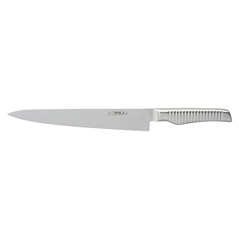 料理包丁 筋引包丁24cm ハンドル18-8ステンレス「TBCL」 燕物産 0140702400 日本製