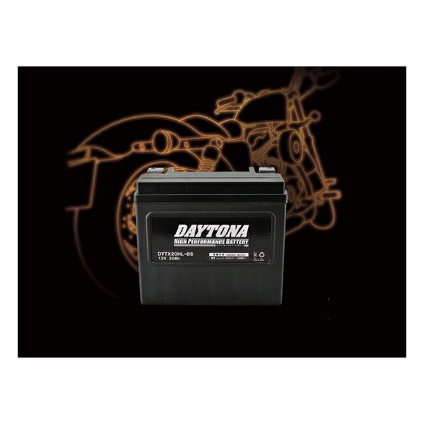 【10日は24時間限定クーポン配布】DAYTONA デイトナ バッテリー ハイパフォーマンスバッテリー DYTX20HL-BS MFタイプ D92891 (2441784) 送料無料 8,627円