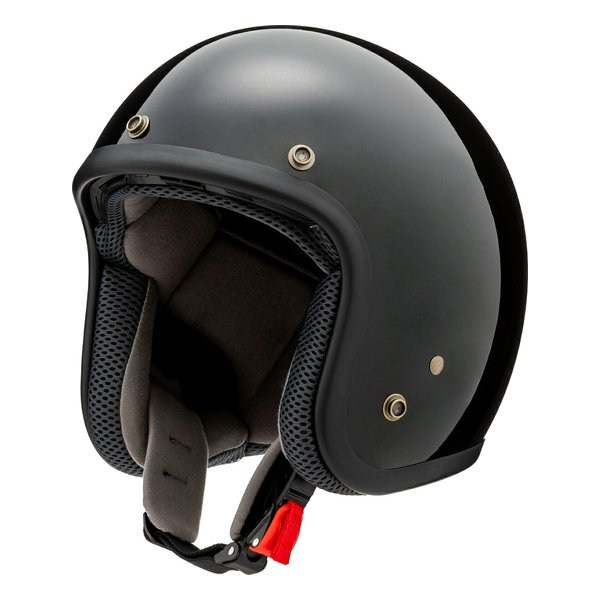 【20日は24時間限定クーポン配布】山城 YAMASHIRO ヤマシロ ジェットヘルメット YH-001 BLACK ブラックメタリック Mサイズ アジアンフィット YH-001BK/M (2495349) 送料無料
