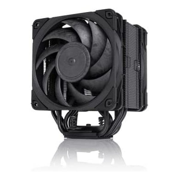 【15日は24時間限定クーポン配布】Noctua ノクチュア NH-U12A chromax.black 120mm サイドフローCPUファン NH-U12A-CH-BK (2521839) 代引不可 送料無料