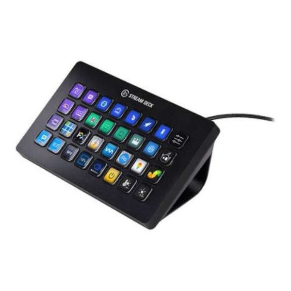 【10日はエントリーで最大限度5000尖んがり】Elgato エルガトStream Deck XL 日本語包み ショートカット鍵盤 10GAT9900-JP(2516715)貨物輸送無料