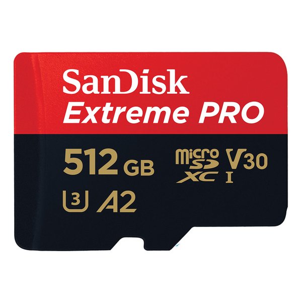 【15日は24時間限定クーポン配布】SANDISK サンディスク microSDXCカード 512GB EXTREME PRO SDSQXCD-512G-GN6MA (2548878) 送料無料