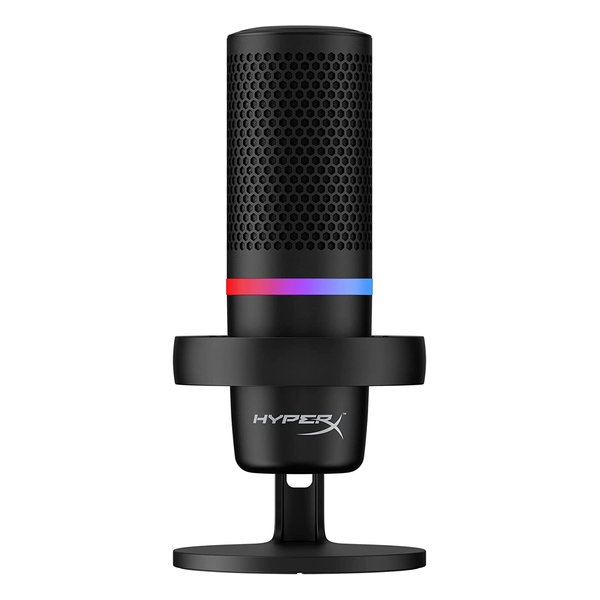 【25日は24時間限定クーポン配布】HyperX ハイパーエックスUSBスタンドアロンマイク DuoCast USB Microphone Black 4P5E2AA(2548586)送料無料｜KLAXON