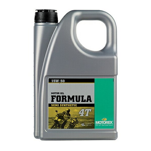 【25日は24時間限定クーポン配布】motorex モトレックス4ストオイル FORMULA 4T 15W50 4L 97805(2456678)送料無料|KLAXON