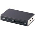 【15日は24時間限定クーポン配布】ELECOM エレコム KVMスイッチ PC切替機 USB DVI スピーカー 2台 KVM-DVHDU2 (2225441) 送料無料