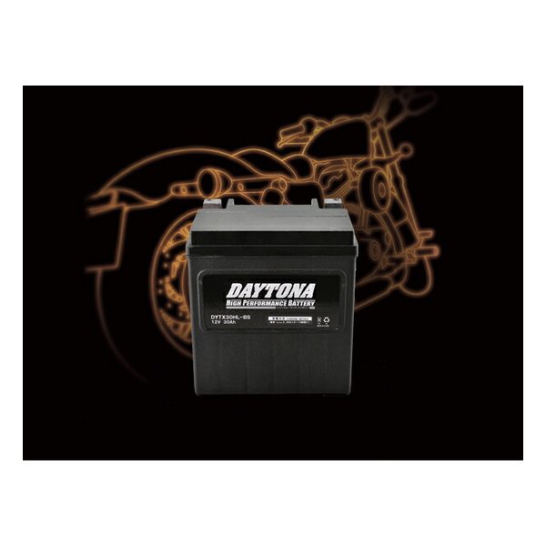 【10日は24時間限定クーポン配布】DAYTONA デイトナ バッテリー ハイパフォーマンスバッテリー DYTX30HL-BS MFタイプ D92892 (2455386) 代引不可 送料無料