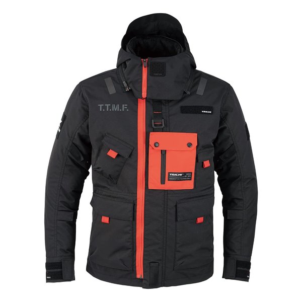 【20日は24時間限定クーポン配布】RS TAICHI アールエスタイチ RSJ726 モンスター オールシーズンパーカ BK/ORANGE Mサイズ RSJ726BK11M (2514415) 代引不可 送料無料