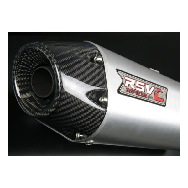【10日は24時間限定クーポン配布】ROUGH&ROAD ラフアンドロード バイク用マフラー RSV S3 プラスCサイ ジェベル125/200 RSV1303C (2491633) 代引不可 送料無料